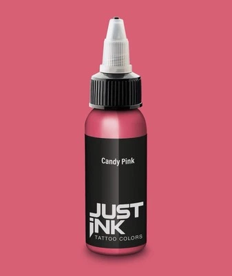 (533€/L)JUSTiNK Candy PINK -30ml Deutsche Profi TATTOO FARBE REACH Just Ink