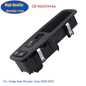 Passenger Window Switch Control 4602544AG for Dodge Ram Chrysler Jeep 2008-2012 - Picture 1 of 14