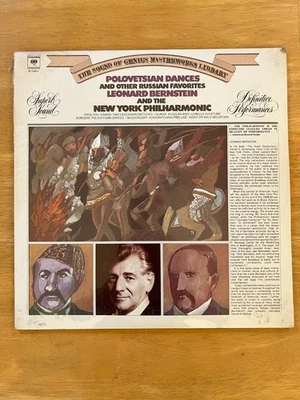 Polovetsian Dances BERNSTEIN Three Favorite Ballets ORMANDY 2LP Set Sealed MINT - Image 1 of 2