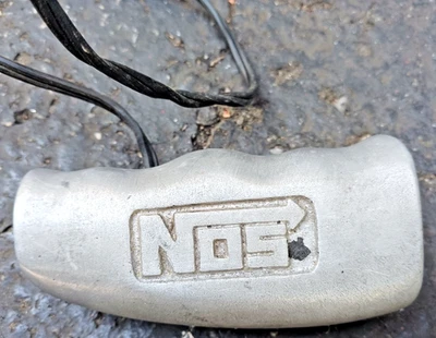 NOS NITROUS OXIDE SHIFTER T-HANDLE + THUMB BUTTON HARD TO FIND VINTAGE HOTROD! - Image 1 of 3