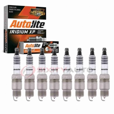 8 pc Autolite Iridium XP Spark Plugs for 1977-1979 Lincoln Versailles 5.0L cc Foto 1 de 4