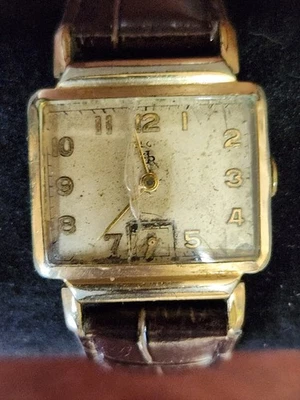 Vintage Elgin 1940's Sub Dial Second Hand  Windup Wristwatch Working - Image 1 of 4