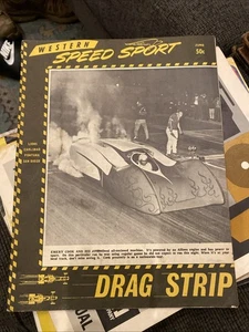 1965 Western Speed Sport Drag Strip Rare Magazine Vol 1 Issue 4 Vintage San Die - Picture 1 of 9