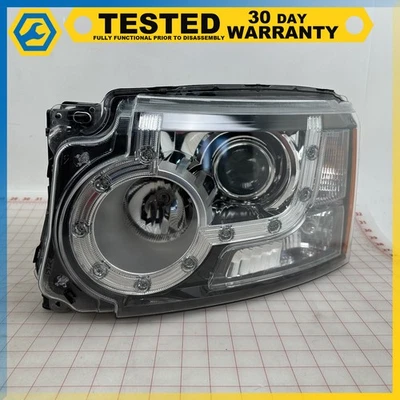 Lâmpada de farol frontal esquerda do lado do motorista Land Rover LR4 10-13 FABRICANTE DE EQUIPAMENTO ORIGINAL - Imagem 1 de 4