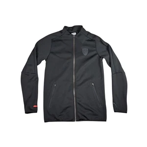 Puma Ferrari Jacket Mens S Scuderia Fusion Black Full Zip - Picture 1 of 11