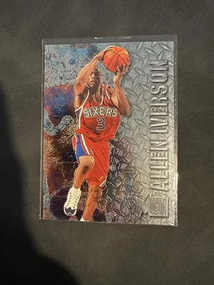 1996-97 Fleer Metal - Allen Iverson #201 Precious Metal (RC) - Image 1 of 3