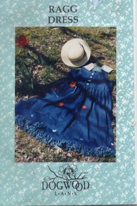 RAGG DRESS SEWING PATTERN  uncut - Picture 1 of 1