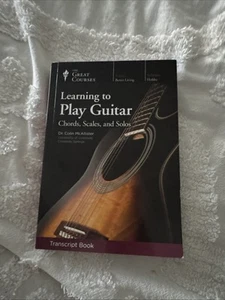 Great Courses Transcript Learning to Play Guitar Chords, Scales, and Solos NEW - Picture 1 of 1