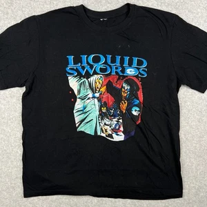 Camicia GZA Liquid Swords Wu Tang tour concerto grande uomo hip hop rap merch - Foto 1 di 5