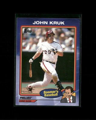 2024 Topps x Chris Berman: Boomer's Baseball #30 John Kruk Philadelphia Phillies - Image 1 of 2