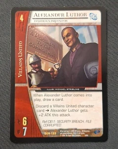 VS System TCG - Alexander Luthor /Insidious Impostor - DCR-120 eng - Bild 1 von 2
