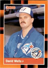 1988 Donruss Baseball's Best #311 David Wells Rookie Blue Jays