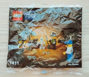 Lego 1411 Studios - Pirate's Treasure Hunt - Regista Skelett NEU Promo Polybag - Bild 1 von 2