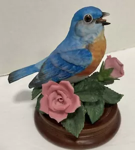 Vintage Lenox Eastern Bluebird Porcelain Figurine - Picture 1 of 7