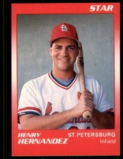 1990 Star Henry Hernandez St. Petersburg Cardinals #12