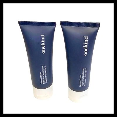 2 x Onekind Dream Cream Crema Hidratante Nocturna Escualeno Aceite de Rosa Mosqueta 0.33 fl.oz Ea Foto 1 de 4