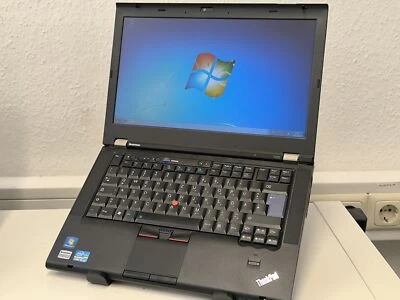 Lenovo Thinkpad T420 Windows 7 Retro Notebook Core i5 4GB 320GB HDD WLAN DVD - Bild 1 von 3