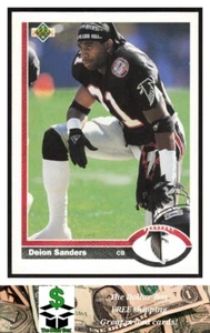 1991 Oberdeck #154b Deion Schleifer - Atlanta Falcons - Bild 1 von 2