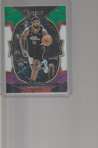 2022-23 nba select paul george multi-color prizm #16