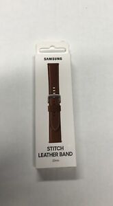 Samsung stitch leather watch band 22mm Brand New In Packaging size M/L