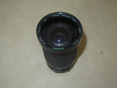 Hanimex 28-200mm, 1/:3.5-5.6 Zoom Lens for Minolta 35mm SLR Camera, MD Mount - Image 1 of 4