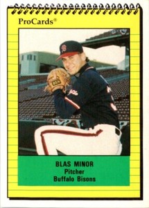 1991 ProCards Blas Minor #538 Buffalo Bisons