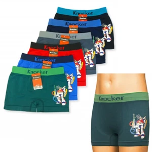 3 Knocker Boys Boxer Shorts Seamless Transformer Spandex Kids Soft Underwear S ! - Picture 1 of 8