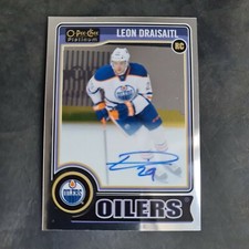 2014-15 O-Pee-Chee Platinum Rookie Autographs #RA5 Leon Draisaitl 