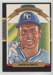1987 Donruss Diamond Kings George Brett #15 HOF