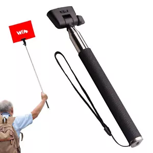 Handheld Sign Holder Adjustable Hand Held Poster Holder Sign Stand Retractable - Picture 1 of 10