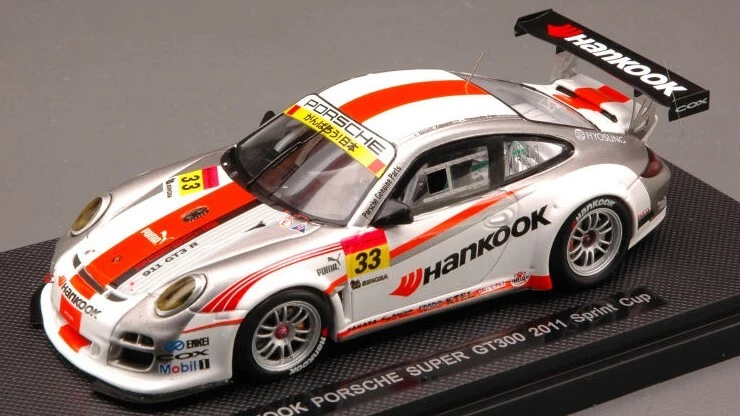 Ebbro PORSCHE 911 N.33 SUPER GT300 2011 KAGEYAMA-FUJII 1:43 - Immagine 1 di 1