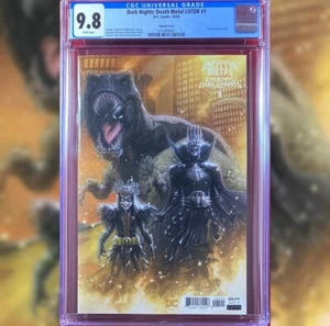 DARK NIGHTS DEATH METAL LOTDK #1 VARIANT COVER CGC 9.8 1ST APPEARANCE ROBIN KING - Picture 1 of 1