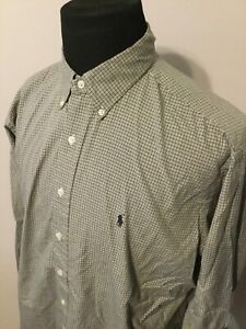 Ralph Lauren Oxford Shirt 100% Cotton - Green Mens XL NWOT
