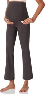 Maternity Women's Yoga Pants Stretchy Size Medium Gray - Picture 1 of 9