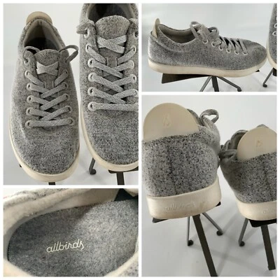 Allbirds +7.1 KG CO2E Shoes Sz 11 Women Gray Wool Athletic Shoes YGI B2S-7 - Image 1 of 4