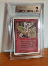 Earthquake Magic The Gathering MTG Unlimited BGS 9 Mint 9/9.5/9.5/8.5
