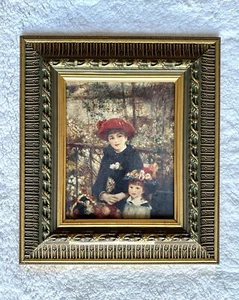 VTG PIERRE-AUGUSTE RENOIR-TWO SISTERS ON THE TERRACE OIL ON CANVAS 1841-1919 - Picture 1 of 6