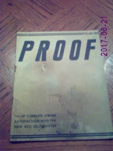 1934 Reo Sales  Brochure -Original - Picture 1 of 4