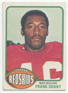 1976 Topps Frank Grant Washington Redskins #151