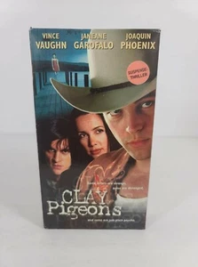 Clay Pigeons (VHS) Vince Vaughn Joaquin Phoenix Action Thriller - Picture 1 of 3