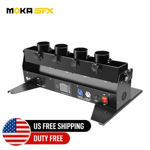 MOKA 4 Way Confetti Cannon Machine Launcher DMX Remote Gender Reveal US Shipping - Picture 1 of 6