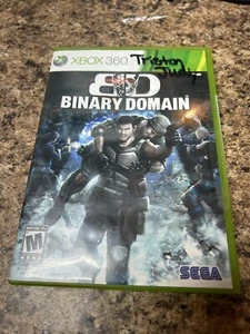 Binary Domain (Xbox 360, 2012) Tested No Manual - Picture 1 of 6