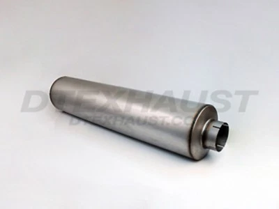 800464 TRENDS 4" INLET ALUMINIZED 10" x 45" DIESEL BIG RIG MUFFLER NEW  - Image 1 of 2