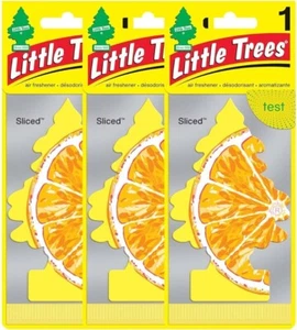 Little Trees Sliced Lufterfrischer Haus/Auto Duft Pack 6 - Bild 1 von 1