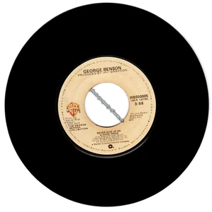 George Benson: Never Give Up On A Good Thing/Livin' Inside Your Love -1979 45RPM - Picture 1 of 2