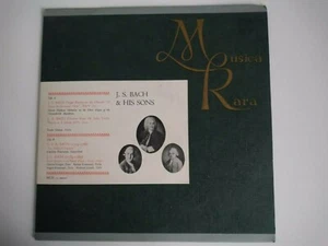 MUSICA RARA J.S. BACH & HIS SONS 12" Vinyl Record - Picture 1 of 4