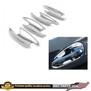 TAPA TAPA CUBIERTA DE CUBIERTA DE MANGO DE PUERTA CROMADA TAZÓN AJUSTE AMG CUBIERTAS C230 C240 CLS500 CLS55 - Imagen 1 de 4