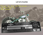 Data Plate Id Tag Harley Evo Twin Cam Softail Fx Dyna Sportster Bobber Big (U)2
