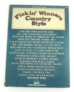 Pickin' Winners Country Style Big 3 Paperback Songbook - Picture 1 of 4