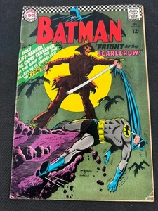 Batman #189 DC Comics Feb 1967 1st Silver Age App & Origin of Scarecrow See All - Picture 1 of 12